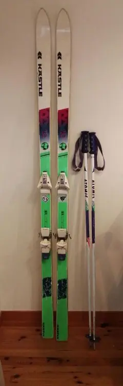 ケスレー KASTLE スキー板 190cm ストック セット スキー板 190