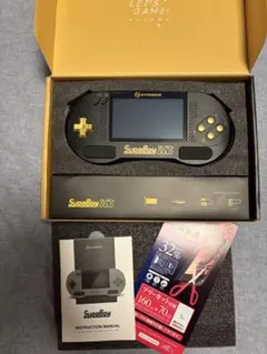 Hyperkin SupaBoy Black Gold 本体（USB-C充電）