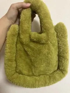 TOFT トートバッグ オリーブ ぬいぐるみバッグ
