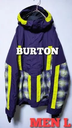 バートン BURTON スノーボードウェア メンズL 防寒 防水