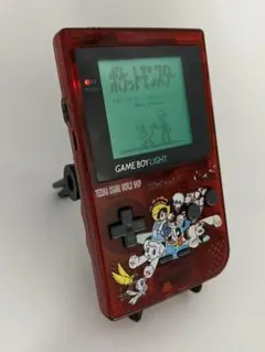 【動作品】ゲームボーイ ライト 手塚治虫 クリアレッド 本体 鉄腕アトム 限定品