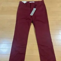 新品未使用✨UNIQLO Style Up チノパン L バーガンディ