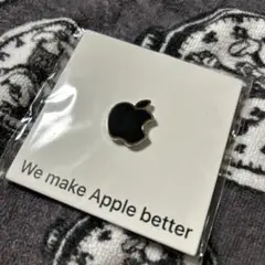 レアApple Logo Pin ブラック 1個 希少品