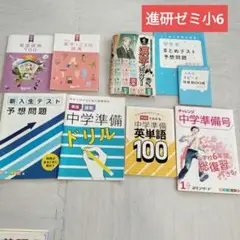 進研ゼミ小6 ワークセット