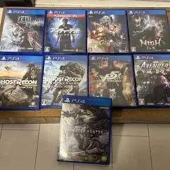 PS4ゲームセット（多彩なタイトル）