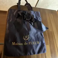 Maison de FLEUR メゾンドフルール ネイビー バッグ