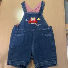 ミキハウス　オーバーオール　80