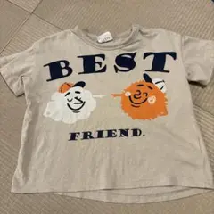 BEST FRIEND Tシャツ 90サイズ ベージュ