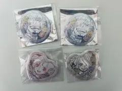 ワンピース ハート缶バッジコレクション サンジ しらほし ゲルズ
