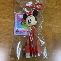 【新品】ミニーマウス マルチ充電ケーブル ディズニー
