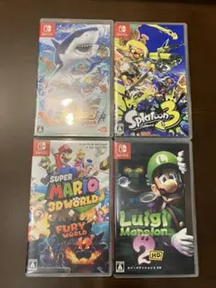 Nintendo Switch ゲームソフト 4本セット