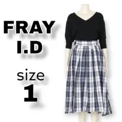 FRAY I.D フレイアイディー タックスリーブニットコンビワンピース