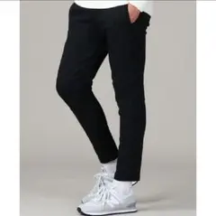 Right-on スポーツイージーパンツ Ｓ ブラック 厚手 新品 紙タグ付き