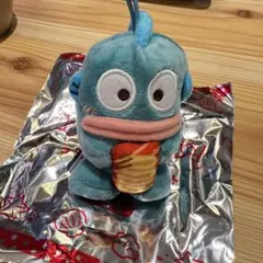 スシロー サンリオ はぴだんぶい ハンギョドン マスコット 日焼け