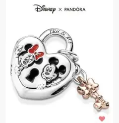 正規品 Pandora ディズニー キーチャーム ミッキー ミニー