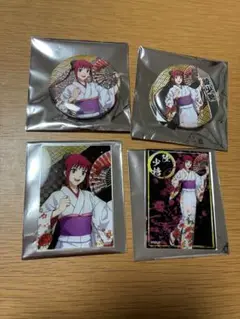 在庫1 SAKAMOTODAYS ドンキホーテ 陸少糖 缶バッジ アクリルカード