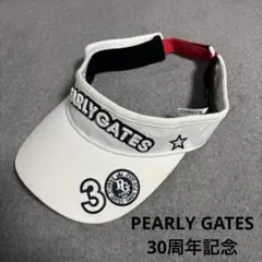パーリーゲイツ 30周年限定サンバイザー PEARLY GATES