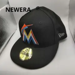 ◆1030 NEWERA　マイアミマーリンズ　ブラック　ニューエラ