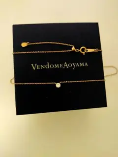 ヴァンドームアオヤマ エクセレントカットダイヤモンドキャトルネックレス