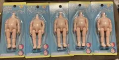 新品未開封‼︎セリア ドールボディ 5個セット