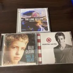 カントリーアルバム3枚セットBilly Gilman HUNTER HAYES