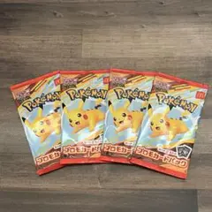マック　ポケモンカード　プロモカードパック　4パック