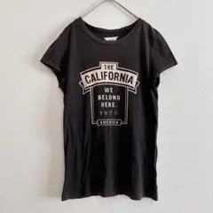 訳あり　RHC ロンハーマン　Tシャツ 黒　ロゴプリント　半袖　S 柔らかい生地