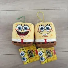 スポンジボブ　フェイスマスコット3 ２個セット