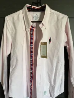 Alcohol Garment 薄ピンク　長袖シャツ