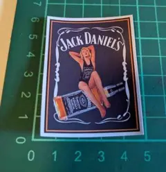 Jack Daniel's　 シール　ピンナップ・ガール