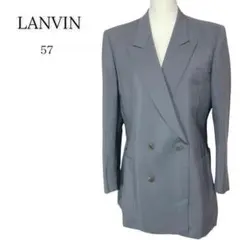 LANVIN スーツ ジャケット ユニセックス 80年代 ヴィンテージ モヘア