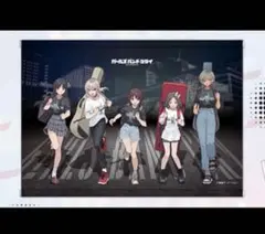 東映　ガルクジ　ガールズバンドクライ S賞のタペストリー
