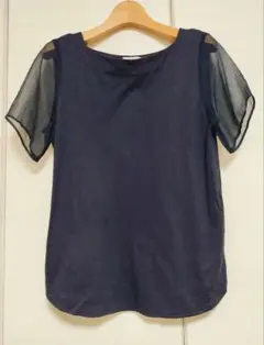 エンスイート シアー 半袖 Tシャツ カットソー 半袖 M