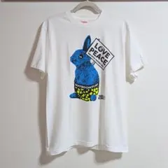 新品未使用 フジロック 22 マッドバニー タワレコ Tシャツ tee M 青