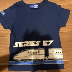 プラレール 新幹線　E7 かがやき　トップス　 Tシャツ　100