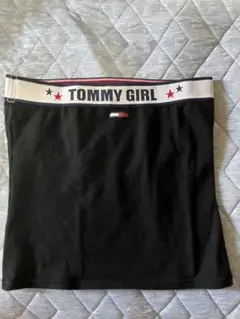 TOMMY GIRL 黒 チューブトップ