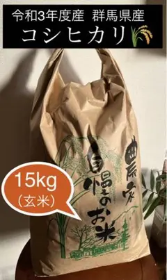 令和3年度産 コシヒカリ100% 古米 玄米