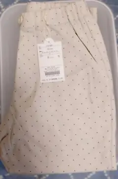 新品パンツ après les cours 120cm アイボリー ロングパンツ