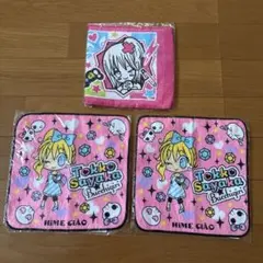 しゅごキャラ ミニタオル 特攻さやか ハンカチ 付録