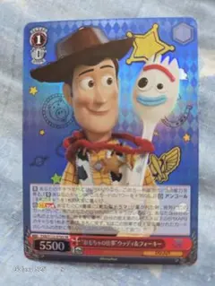 トイストーリー30周年 ヴァイスシュヴァルツ スーパーレア ウッディ フォーキー