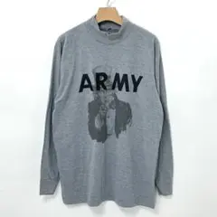 米軍 U.S.ARMY IPFU ロングTシャツ アンクル・サム Lサイズ