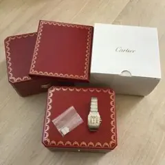 カルティエ サントスガルべ クオーツ 作動確認済み