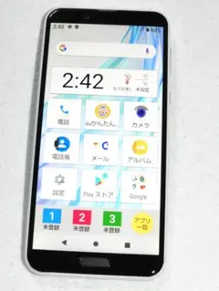 良品 SHARP AQUOS sense2 SHV43 au版 ホワイト