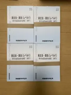 【新品・未使用】【匿名発送】 今年度河合塾マナビス英語テキスト