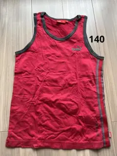 PUMA 赤 タンクトップ 140