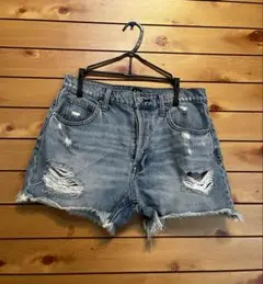 【GAP】ショートパンツ　ダメージジーンズ