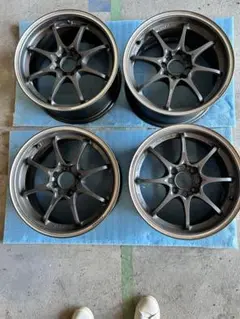 いーたく　一本歪みあり　RAYS CE28N 15インチ5.5J +45 RAYS CE28N 15インチ 5.5J +45 鍛造ホイール レイズ（VOLK