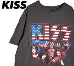 KISS Tシャツ M キッスTシャツ M ブラック　バンドTシャツ バンT