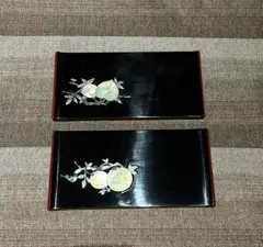 黒漆螺鈿細工 昭和  菓子器 菓子入れ 茶道具  茶道器 四角 黒漆螺鈿細工 昭和 菓子器 菓子入れ 茶道具 茶道器 四角 - メルカリ