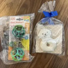 Oball Shakerとアニマルラトルのセット